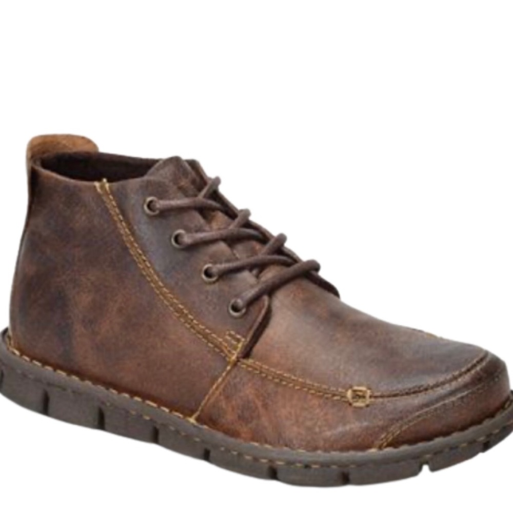 ❤️SOLD❤️Born Neuman Moc-Toe Leather Chukka Boots